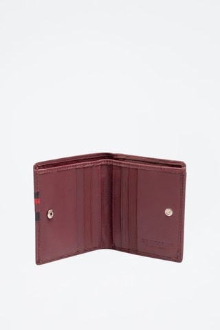 Leren Portefeuille Gold Cup Bordeauxrood