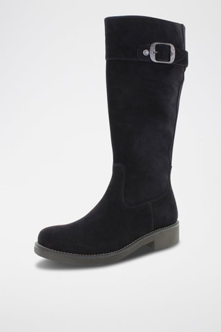 Nubuck Laarzen Marineblauw