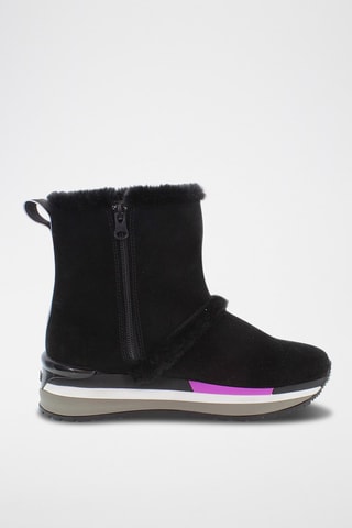 Nubuck Boots Zwart