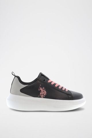 Platform Sneakers Helis - Zwart