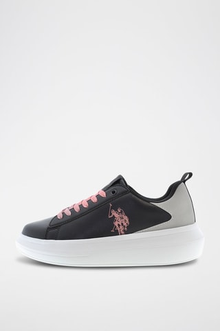 Platform Sneakers Helis - Zwart