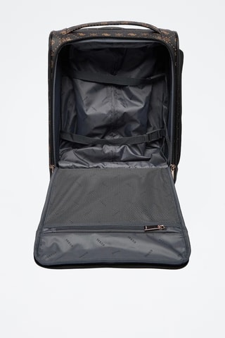 Bolsa de viaje con ruedas - Marrón oscuro - 46 cm