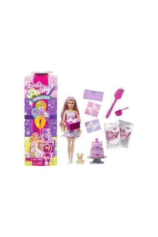 Barbie-pop Party Unboxed - Vanaf 3 Jaar
