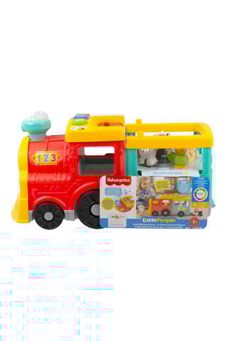 Dierentrein Fisher-Price - 5-delig - Vanaf 12 Maanden