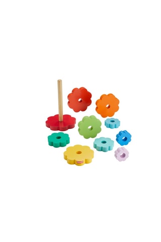 Houten Ringentoren Fisher-Price - 10-delig Vanaf 18 Maanden