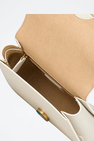 Borsa a mano in pelle - Bianco