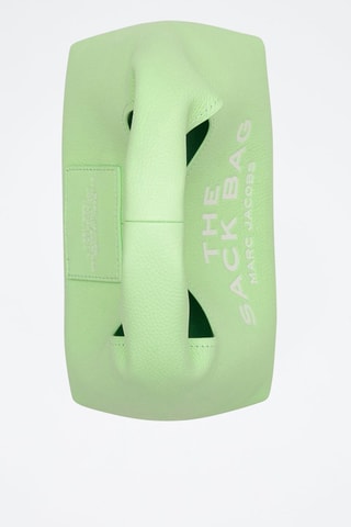 Borsa a mano in pelle The Mini Sack - Verde chiaro 