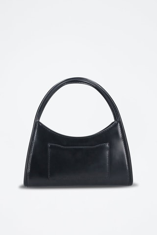 Borsa a mano in jeans The Glam - Nero  