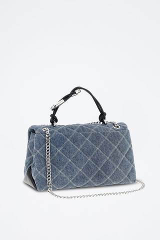 Borsa a mano in jeans The Quilted - Navy  