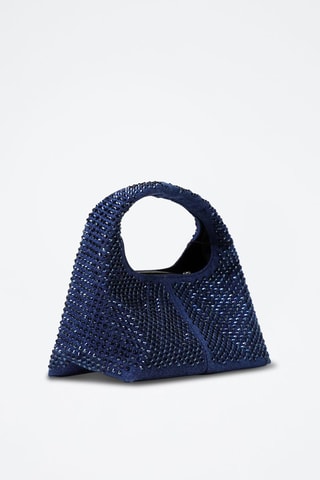 Borsa a mano The Mini Sack - Navy e nero 