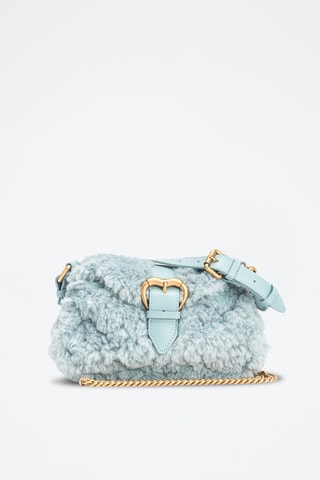 Borsa a spalla Piccio - Blu-grigio