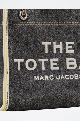 Borsa a spalla in jeans The Denim Chain - Nero 