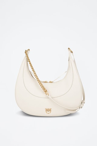 Borsa a spalla in pelle - Bianco