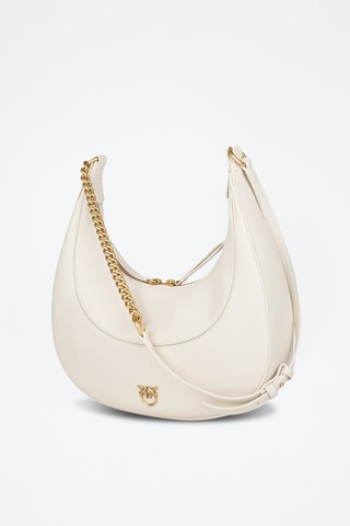 Borsa a spalla in pelle - Bianco