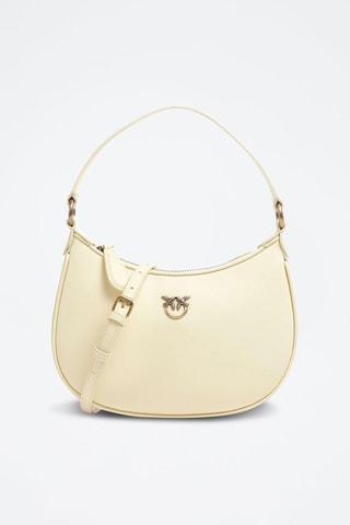 Borsa a spalla in pelle - Giallo