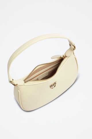 Borsa a spalla in pelle - Giallo