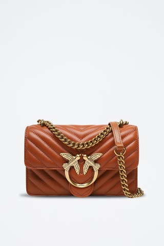 Borsa a tracolla in pelle - Cammello