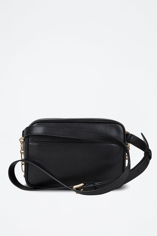 Borsa a tracolla in pelle - Nero