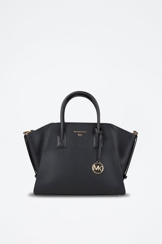 Borsa a tracolla in pelle - Nero