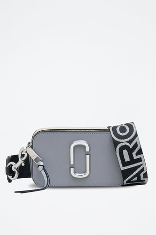 Borsa a tracolla in pelle The Snapshot - Cobalto