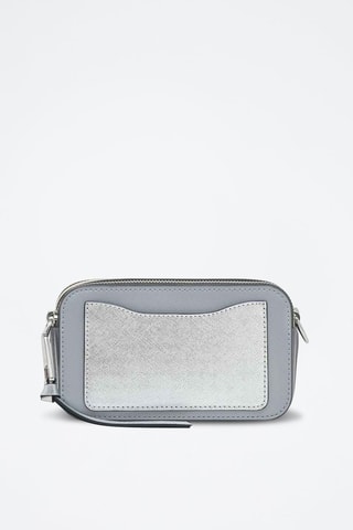 Borsa a tracolla in pelle The Snapshot - Cobalto