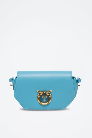 Borsa a tracolla in pelle - Turchese