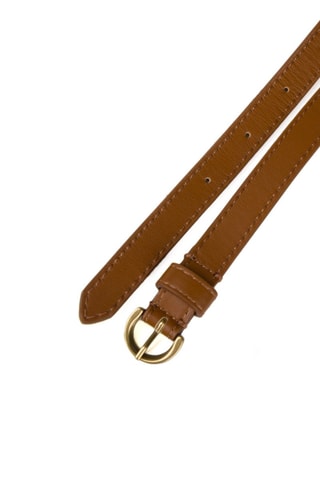 Cintura in pelle Love Berry - Marrone