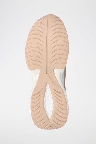 Leren Platform Sneakers Ariel - Nude en Wit