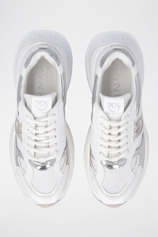 Gympen Ariel - Wit en Zilverkleurig