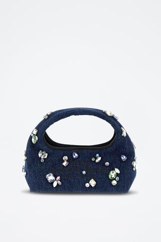 Borsa a mano in jeans The Gem - Blu