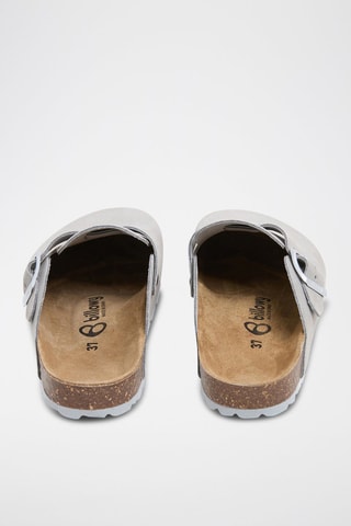 Sabots en nubuck - Gris