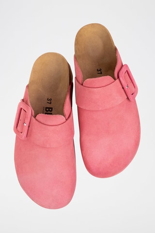 Sabots en nubuck - Rose