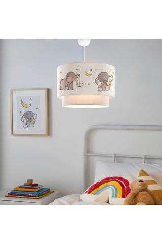 Hanglamp Ayd - Wit en Grijs - 40 W
