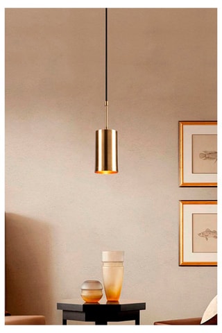 Hanglamp Kem - Goudkleurig - 40 W