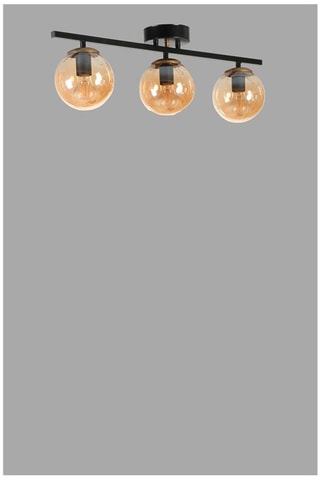 Hanglamp - Zwart en Transparant