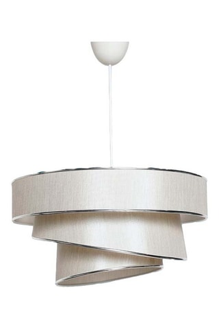 Hanglamp Grijs en zilverkleurig