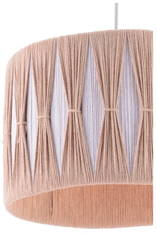 Hanglamp Beige en Wit