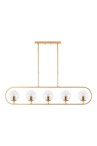 Hanglamp - Goudkleurig en Wit