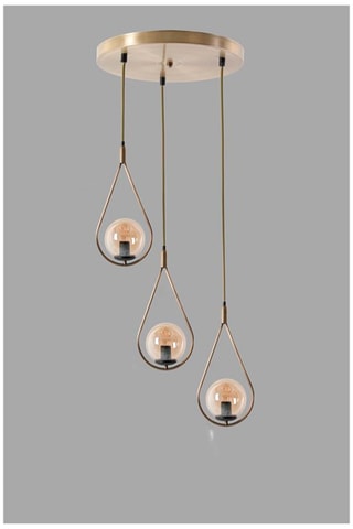 Hanglamp -  Bronskleurig