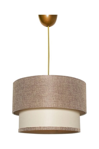 Hanglamp - Beige en Crèmekleurig