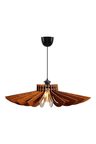 2 Hanglampen - Bruin