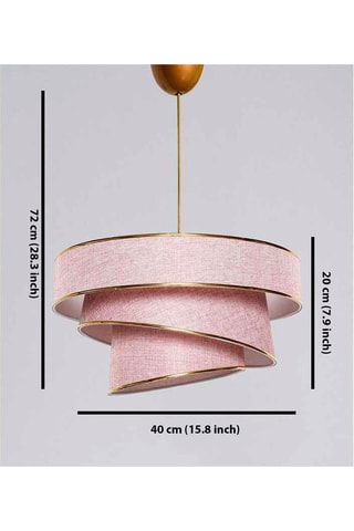 Hanglamp Couper Beige en Goudkleurig