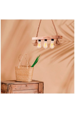 Houten Hanglamp Erebos Naturel