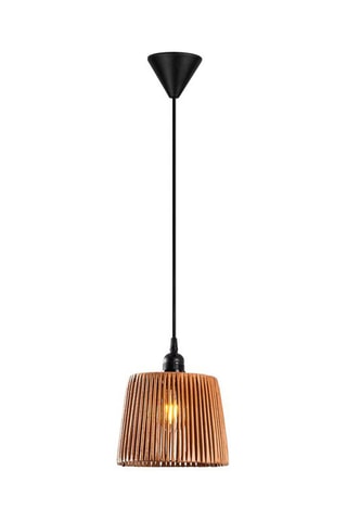 Bamboe Hanglamp Akin - Naturel - 45-60 W