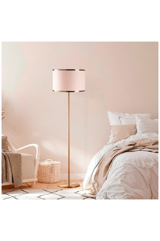 Staanlamp Way - Goudkleurig en Ecru - 40 W - 156 cm