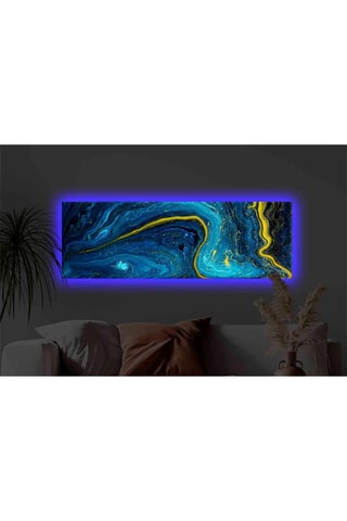 Ledwanddecoratie - 30 x 90 cm