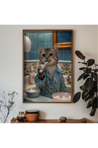 Mdf Wanddecoratie Cyprien - 50 x 70 cm