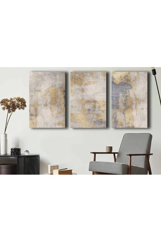 3 Wanddecoraties - 45 x 70 cm