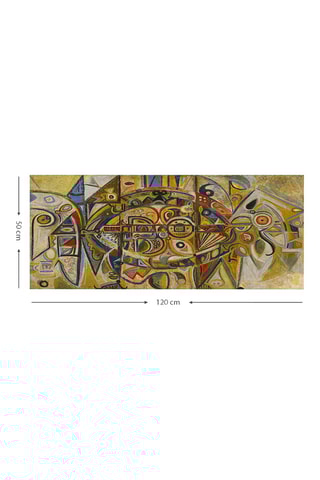 Wanddecoratie “Woestijn” Richard Pousette-Dart - 50 x 120 cm