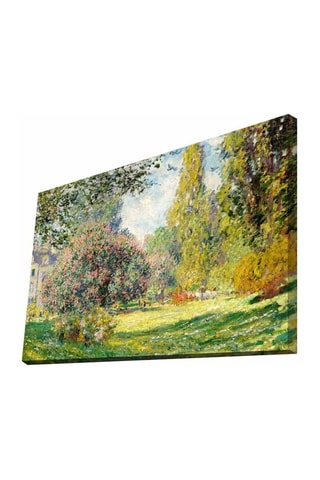 Wanddecoratie "Het park Monceau" Claude Monet - 70 x 100 cm
